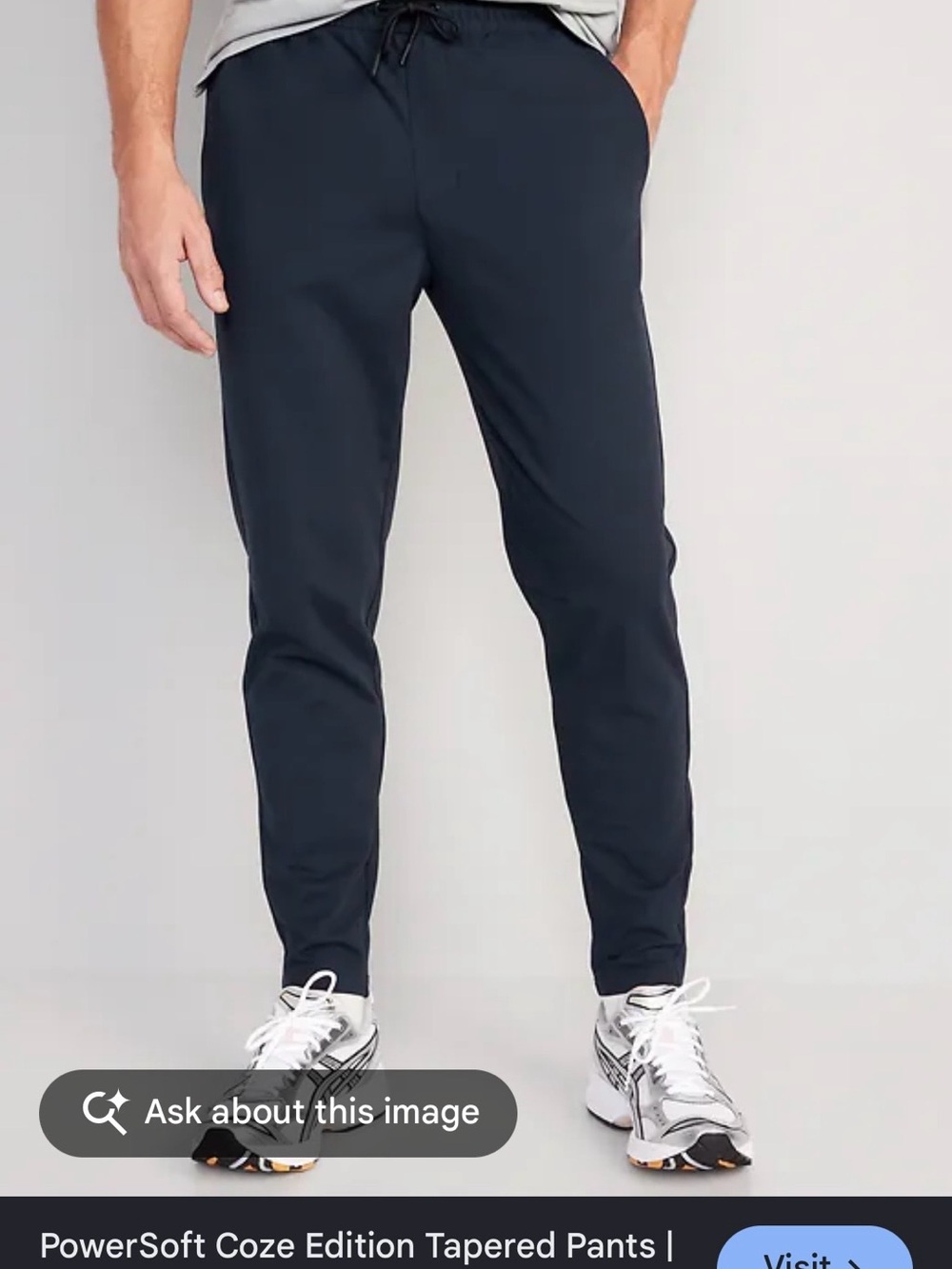 NWT Old Navy Coze Edition Men's Tapered Pants - Navy